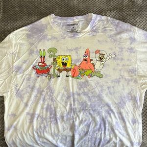 SpongeBob shirt with all of the main characters
